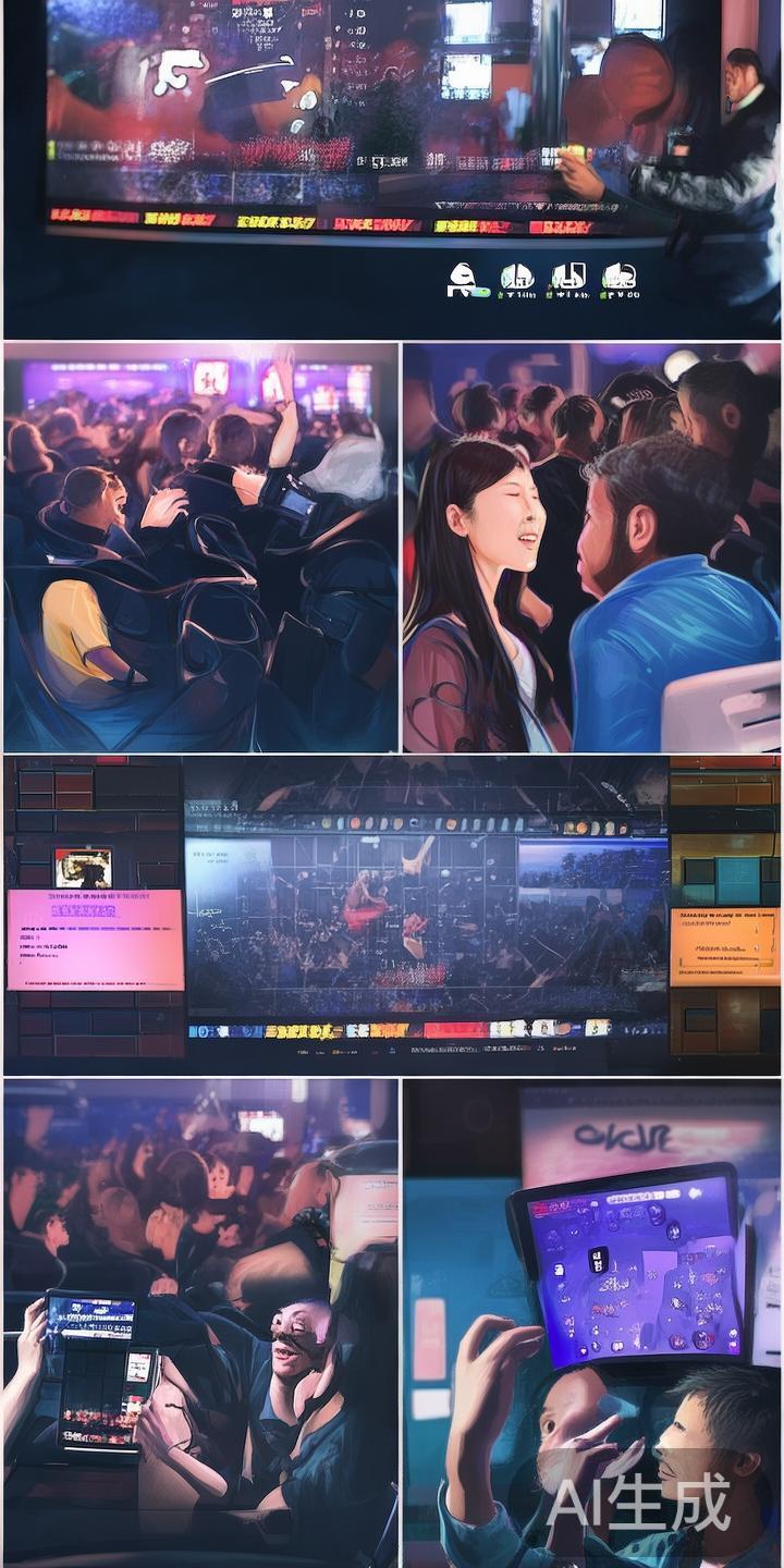 值得一提的是，平台引入互动功能，用户可以在直播页面